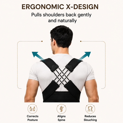 LIVENWELL Posture Corrector Belt for Men & Women