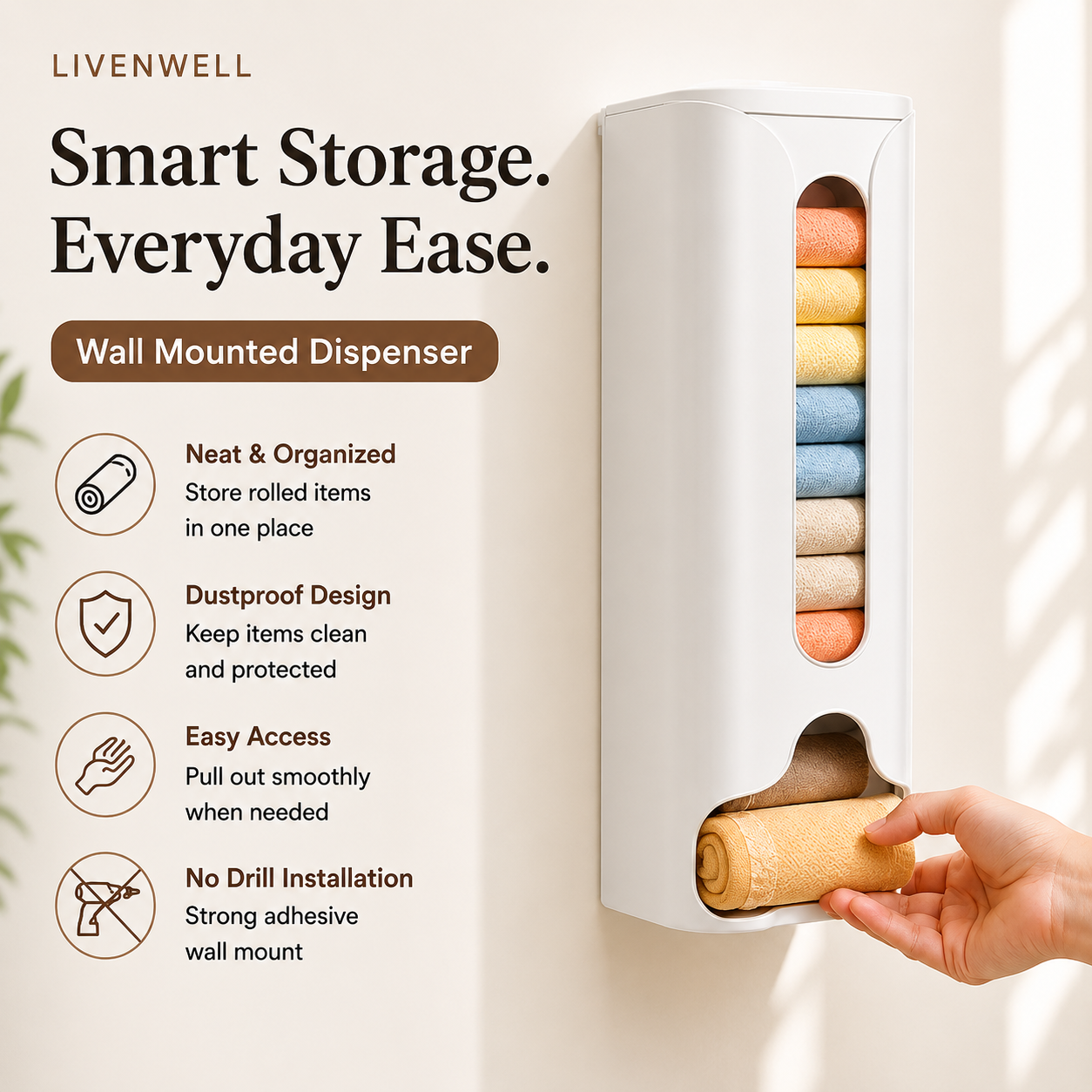 Wall-Mounted Storage Organizer